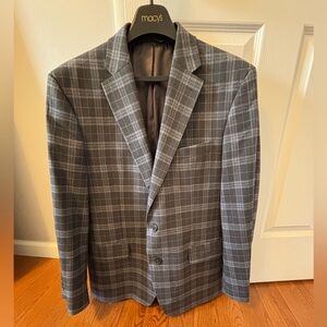 Ralph Lauren Gray Plaid Men's Blazer